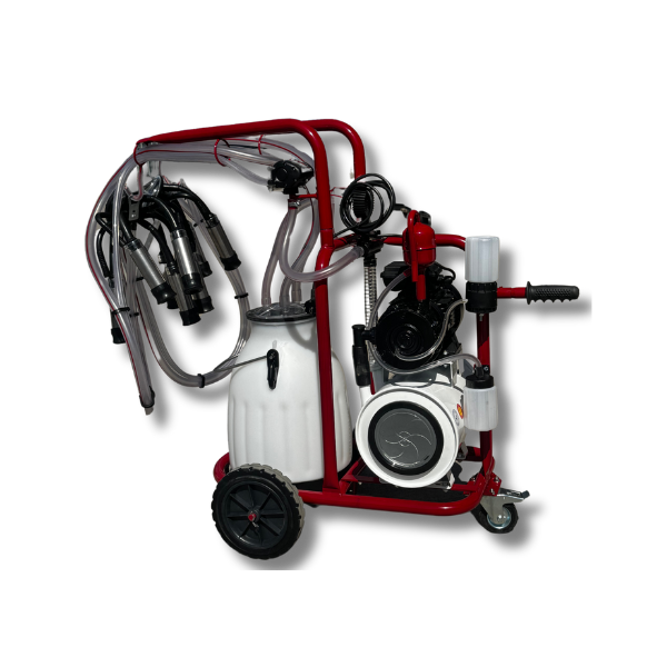 საწველი აპარატი 2 სისტემიანი 30ლ პლასტმასის ბიდონით (ზეთით) BBROS-5074