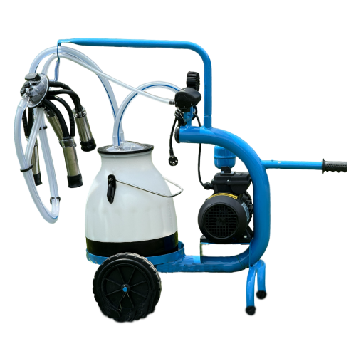 Milking machine with 1 system C model 20 l (with plastic canister)