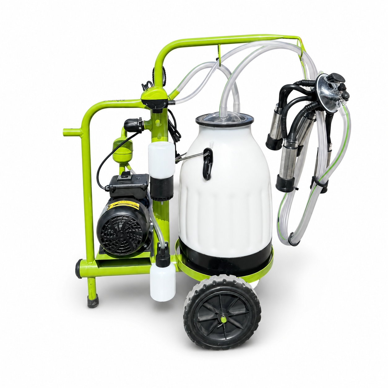 საწველი აპარატი 1 სისტემიანი 30 ლ პლასტმასის ბიდონით (ზეთოვანი)