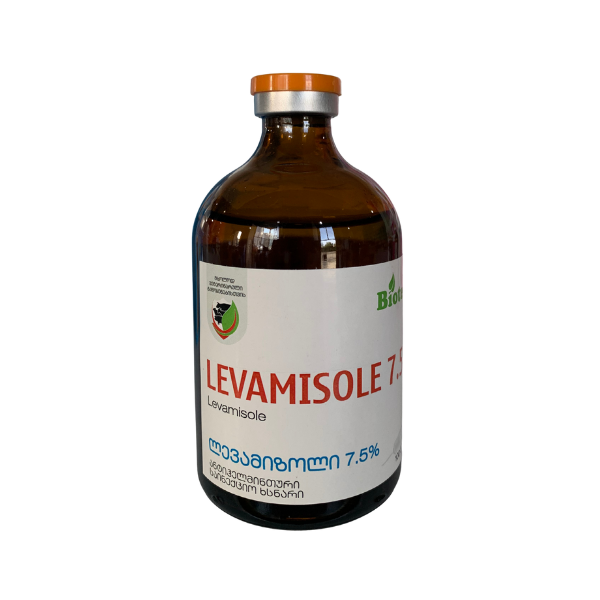 ლევამიზოლი 7.5 %  100მლ