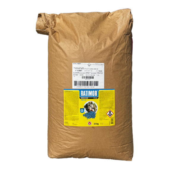 Ratimor-brodifacoum granules 25kg