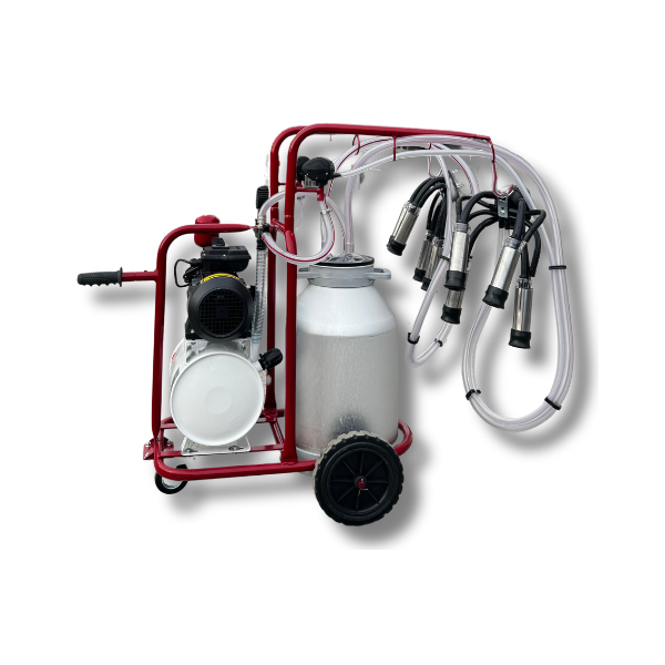 Milking machine with 2 systems 40L (with aluminum bottle)