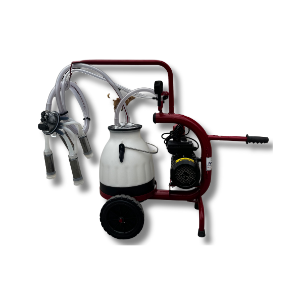 Milking machine with 1 system C model 20 l (with plastic canister)