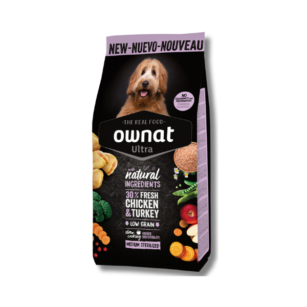 Ownat Ultra Sterilized Dog - Nuevo 12kg