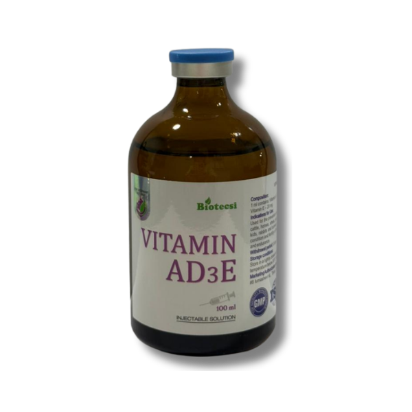ვიტამინი  AD3E 100 მლ  (საინექციო)
